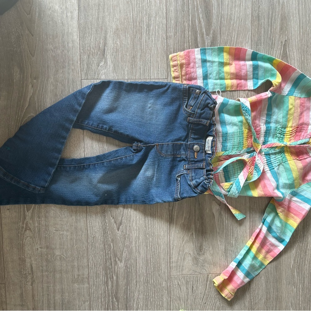 Jeans and shirt 4T